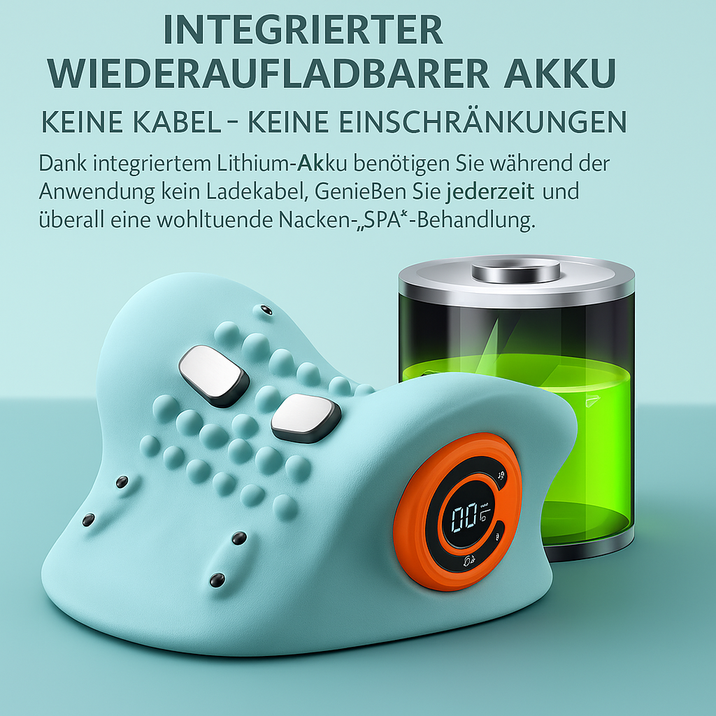 Elektrisches Nackenmassagegerät mit Wärmefunktion