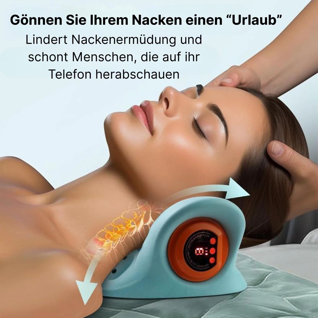 Elektrisches Nackenmassagegerät mit Wärmefunktion